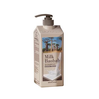 Шампунь для волос с ароматом белого мыла 500 мл MILK BAOBAB Shampoo White Soap 500ml