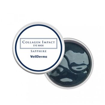 Гидрогелевые патчи с коллагеном WELLDERMA Collagen Impact Eye Mask Sapphire Гидрогелевые патчи с коллагеном WELLDERMA Collagen Impact Eye Mask Sapphire