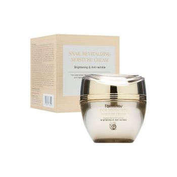 Восстанавливающий крем с муцином улитки FARMSTAY Snail Revitalizing Moisture Cream