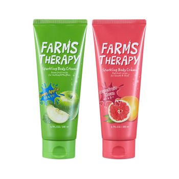 Крем для тела с минеральной водой и фруктовыми экстрактами DAENG GI MEO RI Farms Therapy Sparkling Body Cream Крем для тела с минеральной водой и фруктовыми экстрактами DAENG GI MEO RI Farms Therapy Sparkling Body Cream
