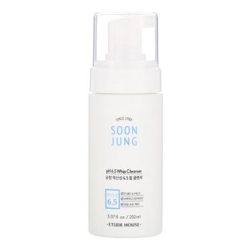 Пенка для умывания для чувствительной кожи 250 мл ETUDE HOUSE SoonJung pH 6.5 Whip Cleanser 250ml Пенка для умывания для чувствительной кожи 250 мл ETUDE HOUSE SoonJung pH 6.5 Whip Cleanser 250ml