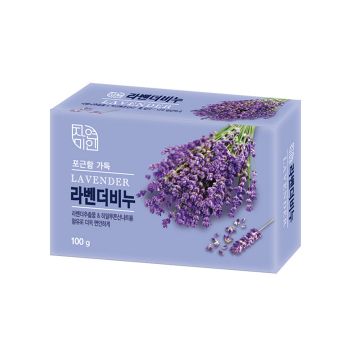 Косметическое мыло с экстрактом лаванды MUKUNGHWA Natural Beauty Lavender Soap Косметическое мыло с экстрактом лаванды MUKUNGHWA Natural Beauty Lavender Soap