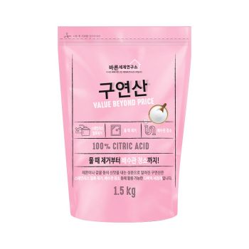 Чистящее средство с лимонной кислотой MUKUNGHWA Good Detergent Laboratory 100% Citric Acid Чистящее средство с лимонной кислотой MUKUNGHWA Good Detergent Laboratory 100% Citric Acid