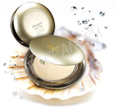 Компактная пудра со светотражающими частицами SKIN79 VIP Gold Collection Hologram Pearl BB Pact 16g Компактная пудра со светотражающими частицами SKIN79 VIP Gold Collection Hologram Pearl BB Pact 16g
