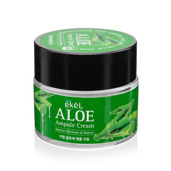 Ампульный крем с экстрактом алоэ EKEL Aloe Ampule Cream