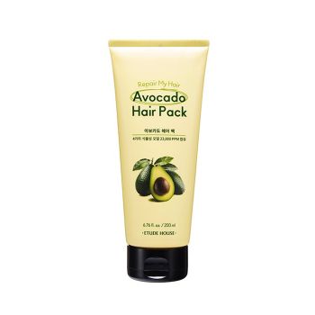 Восстанавливающая маска для волос с маслом авокадо ETUDE HOUSE Repair My Hair Avocado Hair Pack Восстанавливающая маска для волос с маслом авокадо ETUDE HOUSE Repair My Hair Avocado Hair Pack