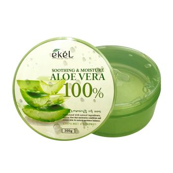 Успокаивающей увлажняющий гель с экстрактом алоэ EKEL Soothing & Moisture Aloe Vera 100%