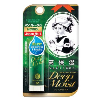 Бальзам для губ глубокое увлажнение, с ментолом MENTHOLATUM Deep Moist Lip Balm Menthol Бальзам для губ глубокое увлажнение, с ментолом MENTHOLATUM Deep Moist Lip Balm Menthol