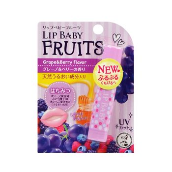 Бальзам для губ с ягодным вкусом MENTHOLATUM Lip Baby Fruits Бальзам для губ с ягодным вкусом MENTHOLATUM Lip Baby Fruits