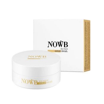Гидрогелевые патчи под глаза с золотом и муцином улитки NOWB Eye Patch Gold Snail Гидрогелевые патчи под глаза с золотом и муцином улитки NOWB Eye Patch Gold Snail