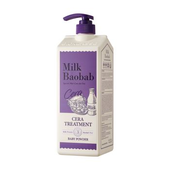 Бальзам с керамидами для волос, с ароматом детской присыпки 1200 мл MILK BAOBAB Cera Treatment Baby Powder 1200ml
