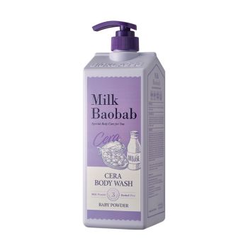 Гель для душа с керамидами, с ароматом детской присыпки 1200 мл MILK BAOBAB Cera Body Wash Baby Powder 1200ml Гель для душа с керамидами, с ароматом детской присыпки 1200 мл MILK BAOBAB Cera Body Wash Baby Powder 1200ml