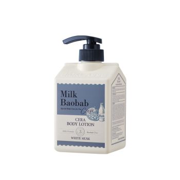Лосьон для тела с керамидами, с ароматом белого мускуса 600 мл MILK BAOBAB Cera Body Lotion White Musk 600ml Лосьон для тела с керамидами, с ароматом белого мускуса 600 мл MILK BAOBAB Cera Body Lotion White Musk 600ml