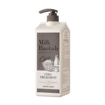 Бальзам с керамидами для волос, с ароматом белого мыла 1200 мл MILK BAOBAB Cera Treatment White Soap 1200ml