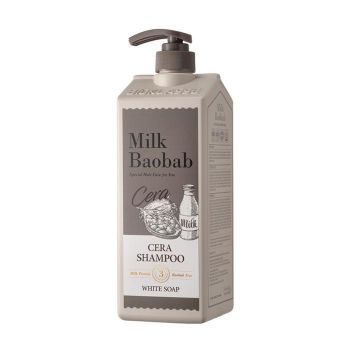 Шампунь с керамидами для волос, с ароматом белого мыла 1200 мл MILK BAOBAB Cera Shampoo White Soap 1200ml