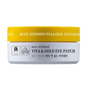 Гидрогелевые патчи с витаминами и золотом для кожи вокруг глаз HANIxHANI Multi Intensive Vita & Gold Eye Patch Гидрогелевые патчи с витаминами и золотом для кожи вокруг глаз HANIxHANI Multi Intensive Vita & Gold Eye Patch
