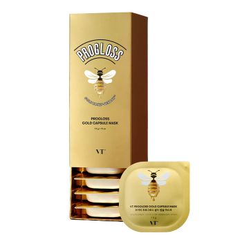 Капсульная маска с медом и золотом VT Progloss Capsule Mask Капсульная маска с медом и золотом VT Progloss Capsule Mask