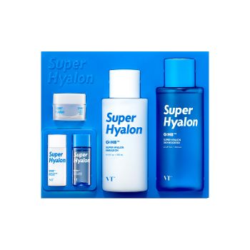 Набор увлажняющих средств с 8 типами гиалуроновой кислоты VT Super Hyalon Skin Care Set Набор увлажняющих средств с 8 типами гиалуроновой кислоты VT Super Hyalon Skin Care Set