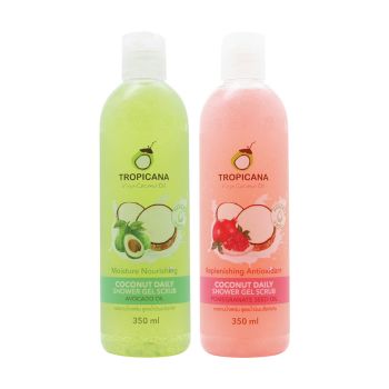 Ежедневный гель-скраб для тела TROPICANA Coconut Daily Shower Gel Scrub Ежедневный гель-скраб для тела TROPICANA Coconut Daily Shower Gel Scrub