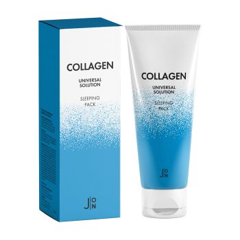 Универсальная ночная маска с коллагеном J:ON Collagen Universal Solution Sleeping Pack Универсальная ночная маска с коллагеном J:ON Collagen Universal Solution Sleeping Pack