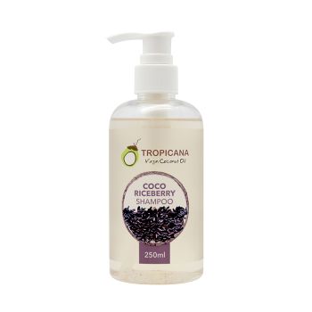 Шампунь на основе тайского черного риса и кокосового масла TROPICANA Coco Riceberry Shampoo Шампунь на основе тайского черного риса и кокосового масла TROPICANA Coco Riceberry Shampoo