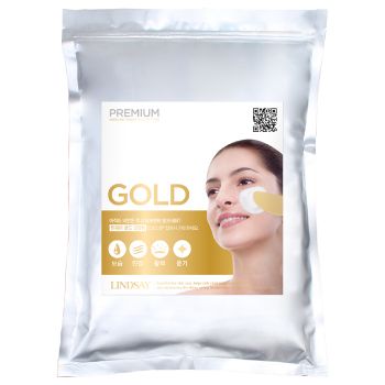 Моделирующая альгинатная маска с золотом 1 кг LINDSAY Premium Gold Modeling Mask 1kg