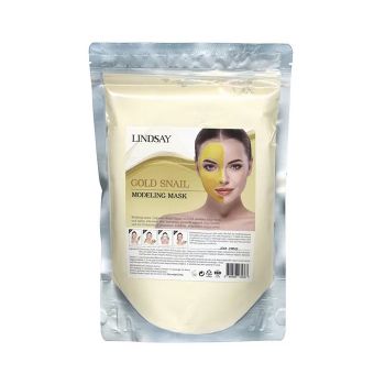 Альгинатная маска с муцином золотой улитки 240 г LINDSAY Gold Snail Modeling Mask 240g