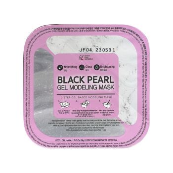 Альгинатная гелевая маска с черным жемчугом (пудра+гель) LINDSAY Black Pearl Gel Modeling Mask