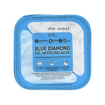 Альгинатная маска c алмазной пудрой (пудра+гель) LINDSAY Blue Diamond Gel Modeling Mask