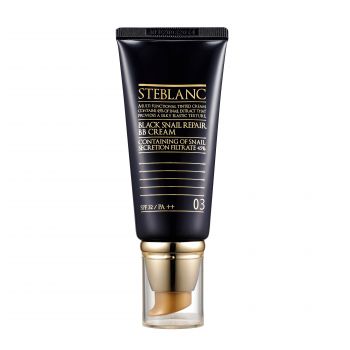 Восстанавливающий BB крем с муцином улитки STEBLANC Black Snail Repair BB Cream SPF32 PA+++