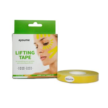 Тейп для лица жёлтый 1см х 5м AYOUME Kinesiology Tape Roll Yellow 1sm x 5m Тейп для лица жёлтый 1см х 5м AYOUME Kinesiology Tape Roll Yellow 1sm x 5m