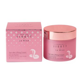 Подтягивающий крем для лица c змеиным ядом PREMIUM JIGOTT & LA MISO Syn-Ake Lifting Cream