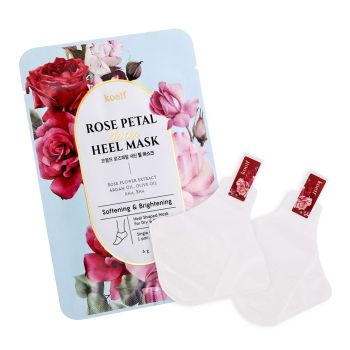 Маска-носочки для пяток с экстрактом розы KOELF Rose Petal Satin Heel Mask Маска-носочки для пяток с экстрактом розы KOELF Rose Petal Satin Heel Mask