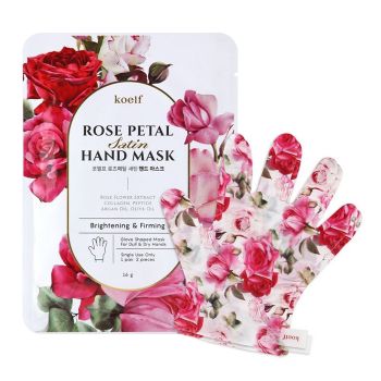 Маска-перчатки для рук с экстрактом розы KOELF Rose Petal Satin Hand Mask Маска-перчатки для рук с экстрактом розы KOELF Rose Petal Satin Hand Mask