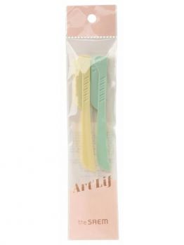 Безопасная бритва для бровей, 2 шт. THE SAEM Art'Lif Folderble Eyebrow Razor (2P)
