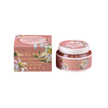 Увлажняющий крем с экстрактом эдельвейса JIGOTT Edelweiss Flower Hydration Cream