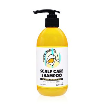 Успокаивающий шампунь Тропический манго SUMHAIR Scalp Care Shampoo Tropical Mango Tea