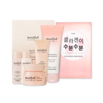 Набор увлажняющих средств с коллагеном ETUDE HOUSE Moistfull Collagen Skin Care 3 Set Набор увлажняющих средств с коллагеном ETUDE HOUSE Moistfull Collagen Skin Care 3 Set