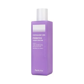 Эмульсия с пробиотиками для комплексного восстановления кожи FARMSTAY Derma Cube Probiotics Therapy Emulsion