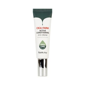 Крем для век с центеллой FARMSTAY Cica Farm Active Conditioning Eye Cream
