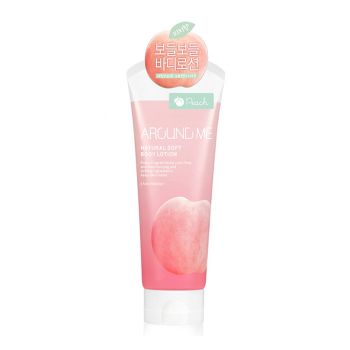Лосьон для тела с экстрактом персика WELCOS Around Me Natural Soft Body Lotion Peach Лосьон для тела с экстрактом персика WELCOS Around Me Natural Soft Body Lotion Peach