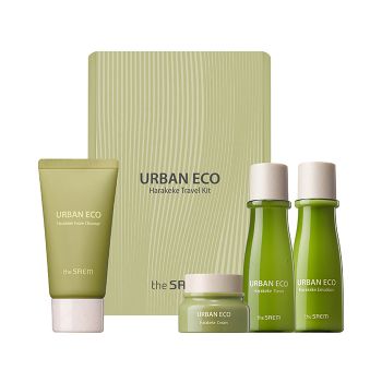 Набор увлажняющих средств с экстрактом новозеландского льна THE SAEM Urban Eco Harakeke Travel Kit 4 Kit, 95 мл