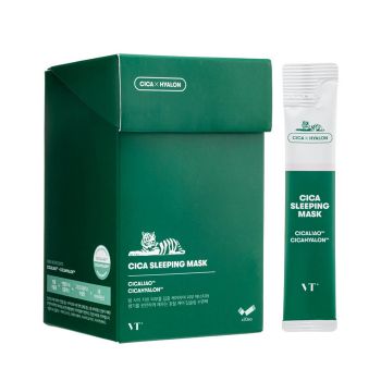 Ночная маска с центеллой азиатской, 30 шт. VT Cica Sleeping Mask 30 pcs Ночная маска с центеллой азиатской, 30 шт. VT Cica Sleeping Mask 30 pcs