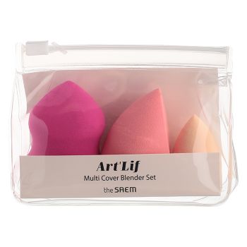 Набор спонжей для нанесения макияжа THE SAEM Art'Lif Multi Cover Blender Set