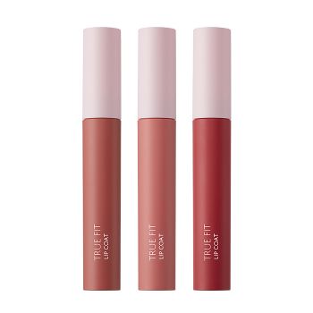 Жидкая помада с эффектом пудры THE SAEM True Fit Lip Coat