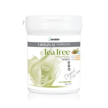 Альгинатная маска с экстрактом чайного дерева банка 700 мл ANSKIN Original Tea Tree Modeling Mask Альгинатная маска с экстрактом чайного дерева банка 700 мл ANSKIN Original Tea Tree Modeling Mask