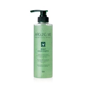 Отшелушивающий шампунь 500 мл WELCOS Around Me Professional Scalp Scaling Shampoo 500ml