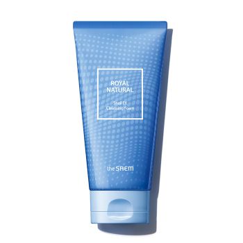 Пенка для умывания с муцином улитки THE SAEM Royal Natural Snail EX Cleansing Foam