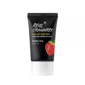 Маска-пленка для носа с экстрактом клубники FARMSTAY Real Strawberry Peel-Off Nose Pack Маска-пленка для носа с экстрактом клубники FARMSTAY Real Strawberry Peel-Off Nose Pack