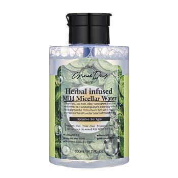 Мягкая мицеллярная вода с растительными экстрактами GRACE DAY Herbal Infused Mild Micellar Water Мягкая мицеллярная вода с растительными экстрактами GRACE DAY Herbal Infused Mild Micellar Water